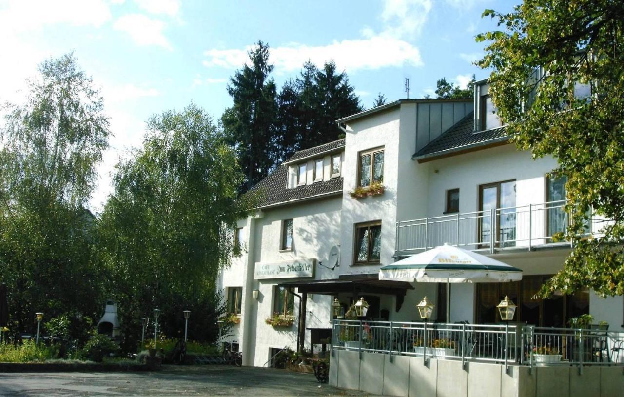 Waldpension Zum Felsenkeller Lichtenfels-Sachsenberg Exteriör bild